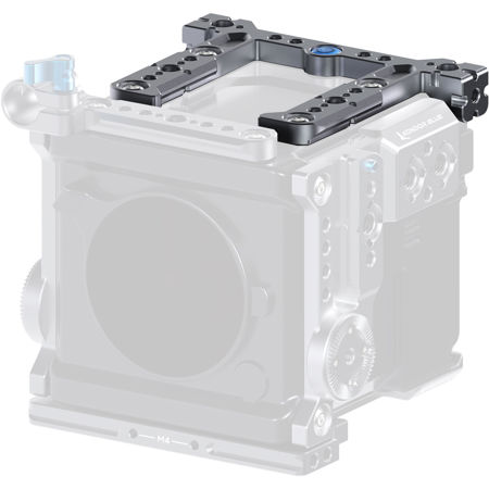Kondor Blue Top U-Plate for RED V-RAPTOR, Space Gray