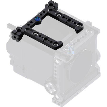 Kondor Blue Top U-Plate for RED V-RAPTOR, Raven Black