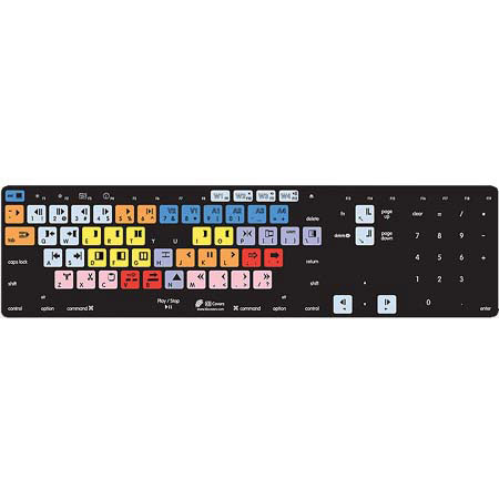 KB Covers Avid Xpress Pro Keyboard Cover for the Apple Ultra-Thin Keyboard - Black