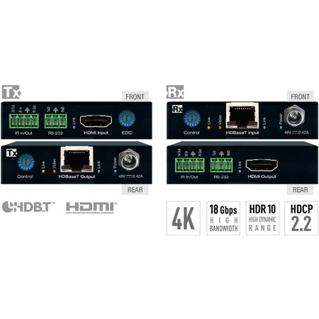 Key Digital KD-X444L 4K/18G HDBT POH Extender