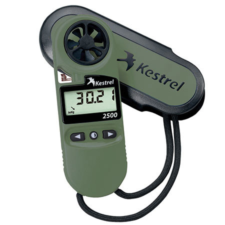 Kestrel 2500 Night Vision Waterproof Wind Meter/Digital Altimeter, Olive Drab