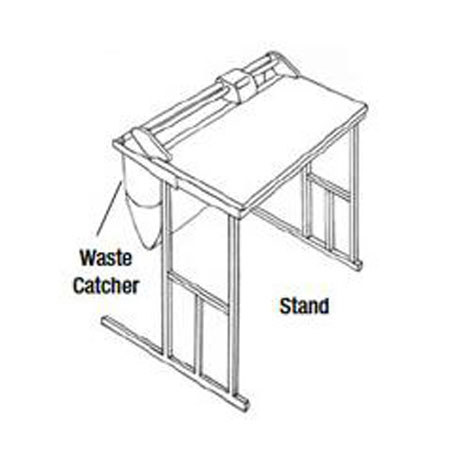 Keencut Stand and Waste Catcher for 60205 49in Econocut