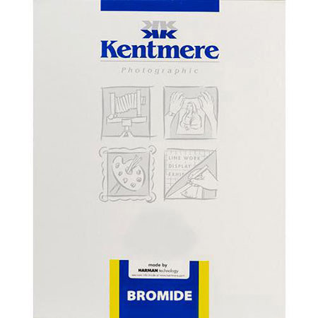 Kentmere Bromide FB B&W Paper 8x10 - 100 Sheets - Glossy Grade 3