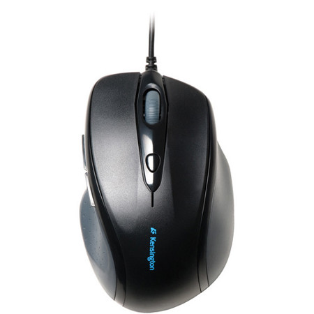 Kensington Pro-Fit Full-Size USB Right-Handed Mouse for Windows and Macs, Black