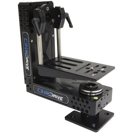 Kessler Pan & Tilt Head for CineDrive Motion Control System, 50:1 Pan, 27:1 Tilt