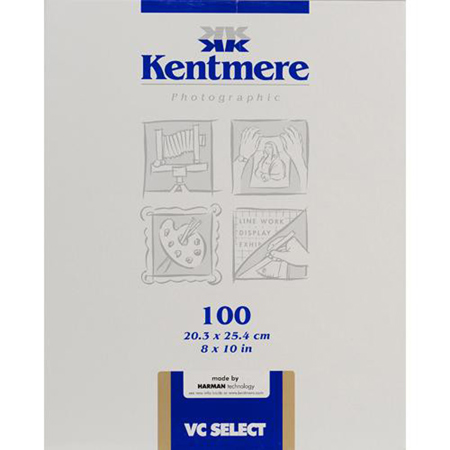 Kentmere 6007418 VC Select Paper, 8x10in, 100 Sheets