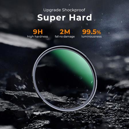 K&F Concept 49mm Nano-X Multi-Coated Ultraviolet Lens Filter