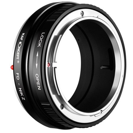 K&F Concept Canon FD Lenses to Nikon Z Lens Mount Adapter KF06.366