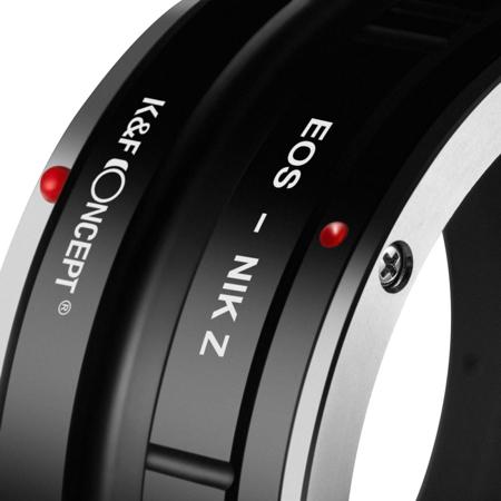 K&F Concept Canon EF Lenses to Nikon Z Lens Mount Adapter