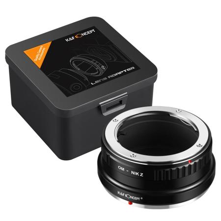 K&F Concept Olympus OM Lenses to Nikon Z Lens Mount Adapter