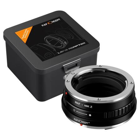 K&F Concept Minolta A/Sony A Lenses to Nikon Z Lens Mount Adapter