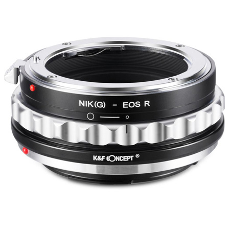 K&F Concept Nikon G Lenses to Canon EOS R Lens Mount Adapter