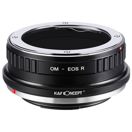 K&F Concept Olympus OM Lenses to Canon EOS R Lens Mount Adapter