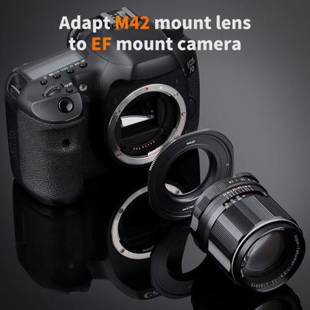 Caoyuanstore-ph Manual Lens Mount Adapter Ring Aluminum Alloy For M42 Mount To Nikon Z5 Z6 Z7 Z50 Z Mount Mirrorless Camera I.46644715 - View #6