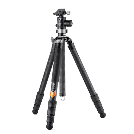 K&F Concept EP324C Professional 4-Section CF Monopod Tripod with Ball Head