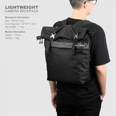 K&F Concept 3-In-1 Waterproof Large Shoulder Bag for DSLR Camera Photography