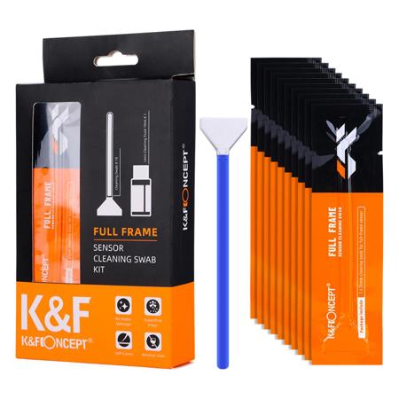Fotografia Accessori K & F Concept K Completo Di Pulizia Per Fotocamere SLR E Fotocamere DSLR Digali Con Lenti Ottiche Con Borsa Impermeabile Blu VSGO Sensor Cleaning
