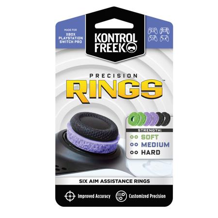Kontrolfreek Mixed Precision Ring for PS4/5, Xbox One & Switch Pro, 6-Pack