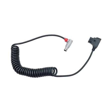 Kinefinity 2.62' D-TAP to 2-Pin Coiled Power Cord