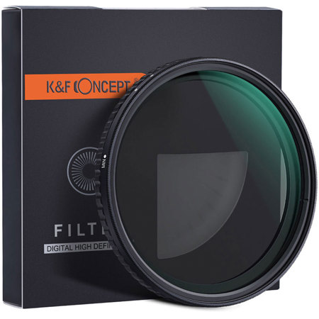 K&F Concept 58mm Nano-X Variable Fader NDX, ND8-128