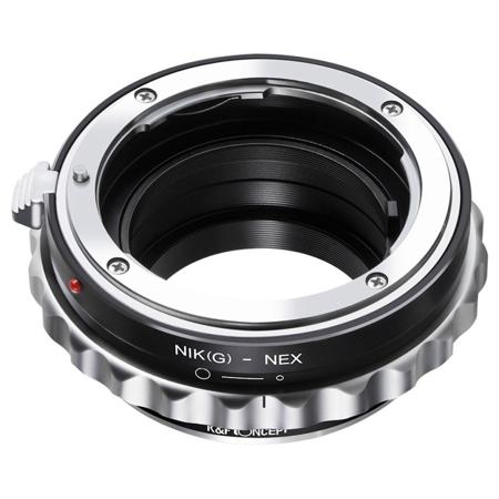 K&F Concept High Precision Lens Adapter Mount,NIK(G)-NEX