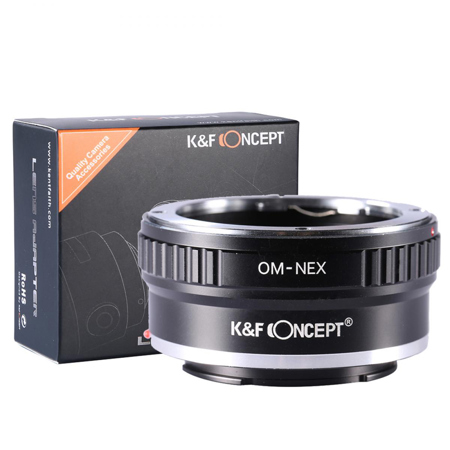 K&F Concept High Precision Lens Adapter Mount,OM-NEX