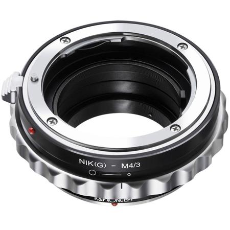 K&F Concept High Precision Lens Adapter Mount,NIK(G)-M4/3