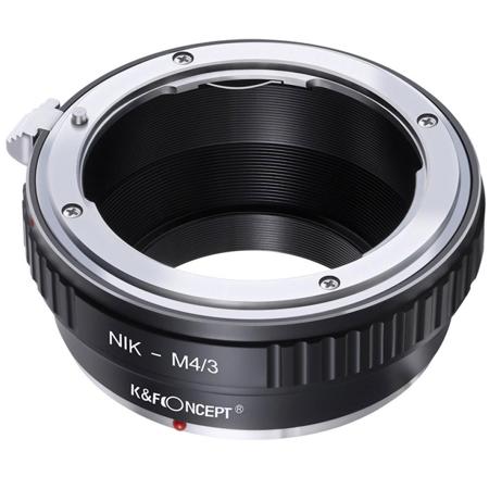 K&F Concept High Precision Lens Adapter Mount,NIK-M4/3
