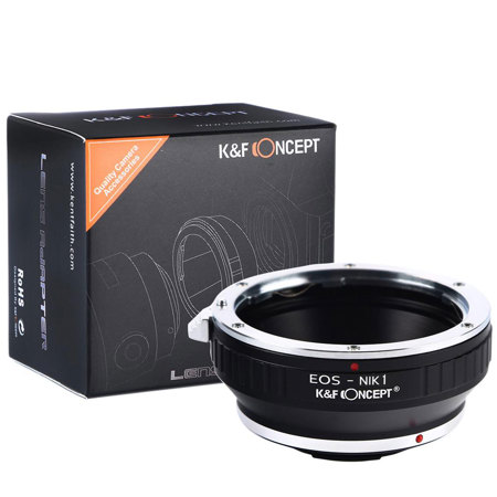 K&F Concept High Precision Lens Adapter Mount,EOS-NIK1