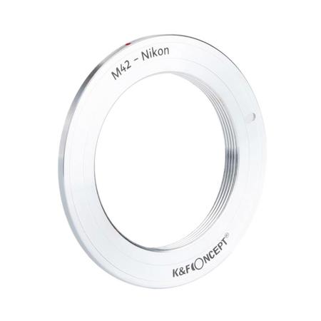 K&F Concept High Precision Lens Adapter Mount,M42-NIK