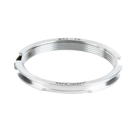 K&F Concept High Precision Lens Adapter Mount,M42-PK inside Connector