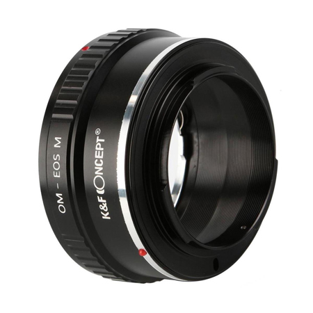 K&F Concept High Precision Lens Adapter Mount,OM-EOS M
