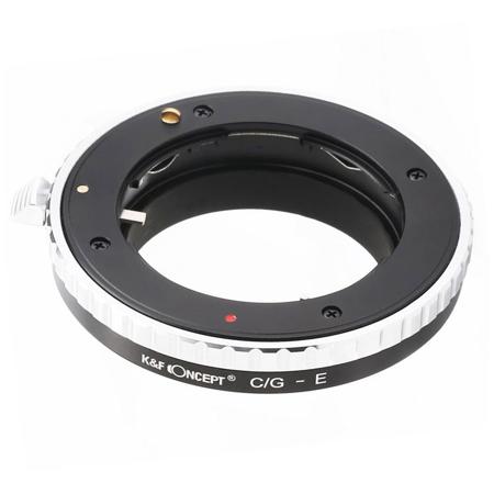 K&F Concept High Precision Lens Adapter Mount,C/G - E