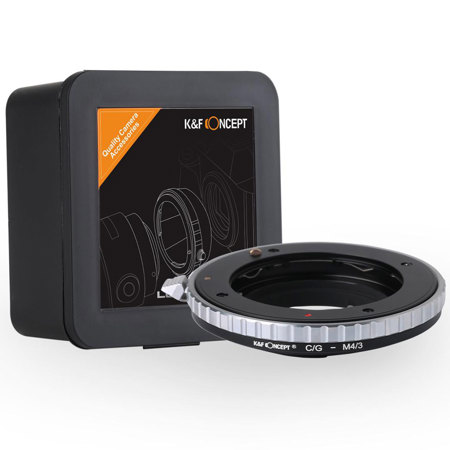 K&F Concept High Precision Lens Adapter Mount,C/G-M4/3