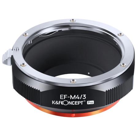 K&F Concept KF M12125 High-precision Lens Adapter Ring, Matte Paint, orange secondary oxide, EOS-M4 / 3 PRO