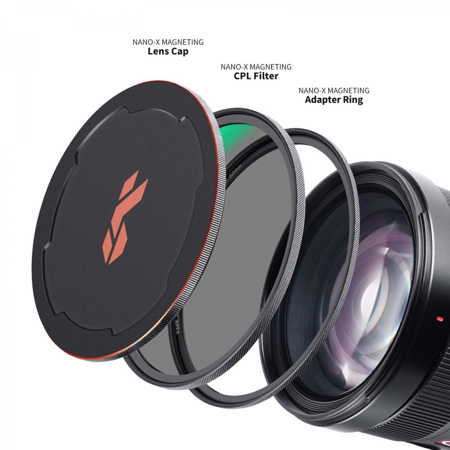 K&F Concept 62mm Nano-X CPL Magnetic Filter