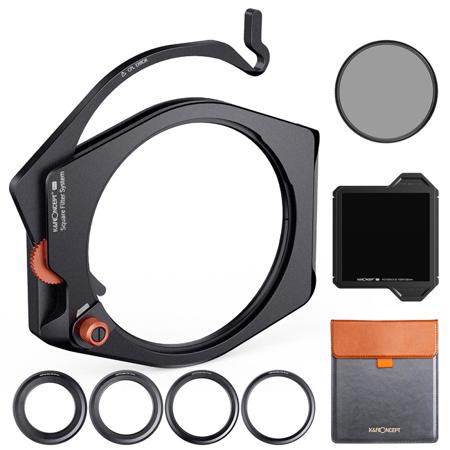 K&F Concept X Pro Square Filter Holder System with CPL, ND1000