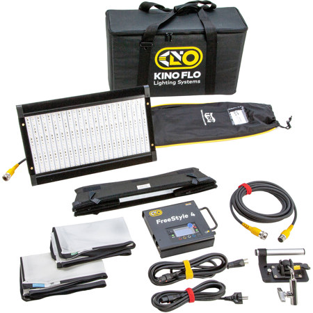 Kino Flo FreeStyle Air Mini 55W RGB LED Light Panel w/DMX Controller & Soft Case