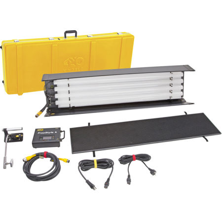 Kino Flo FreeStyle T44 LED DMX 1-Light Kit with Travel Case, Universal