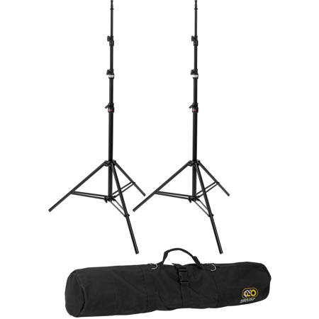 Kino Flo Medium Duty Stands with Carry Bag, 2-Unit