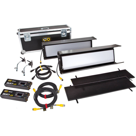 Kino Flo Gaffer Select LED 30 DMX 2-Light Kit (Univ 120U)
