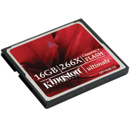 Kingston Technology 16GB, 266x Ultimate Compact Flash Memory Card