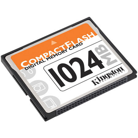 Kingston Technology 1 GB Compact Flash Memory Card