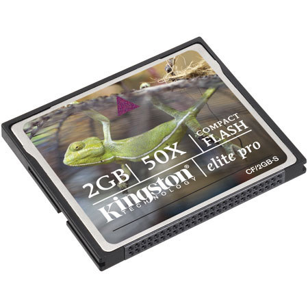 Kingston Technology 2 Gb, 50x Elite Pro CF Memory Card