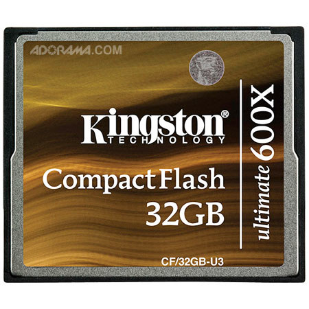 Kingston 32GB Ultimate CF Memory Card