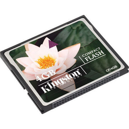 Kingston 4GB CF Memory Card