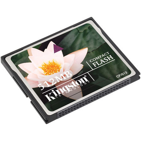 Kingston Technology 512mb Compact Flash Memory Card