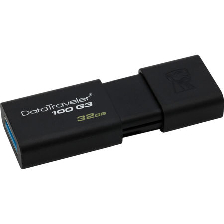 Kingston Technology 32GB DataTraveler 100 (G3) USB 3.0 Flash Drive
