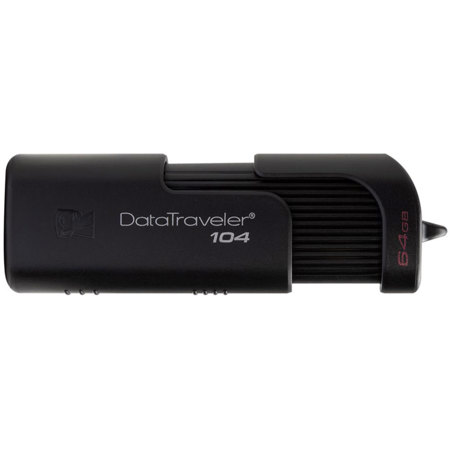 Kingston Technology 64GB DataTraveler 104 USB 2.0 Flash Drive