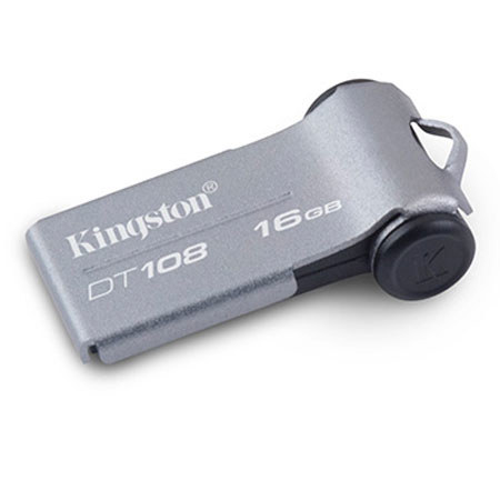 Kingston Technology DT108, 16GB Data Traveler 108 Gray